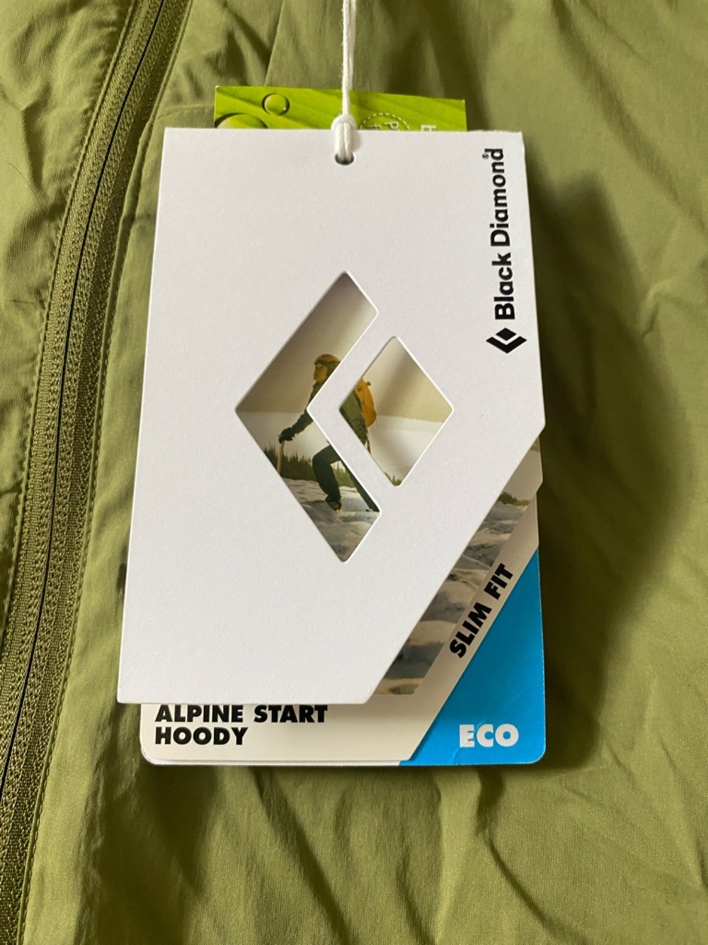 Black Diamond Olive Green Alpine Start Hoody - Picture 2 of 6